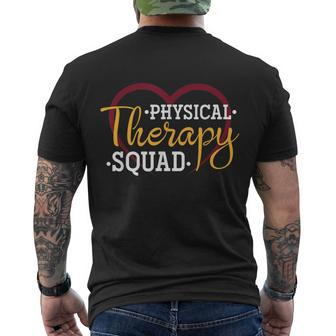 Physical Therapy Squad Physical Therapy Men's T-shirt Back Print - Thegiftio UK