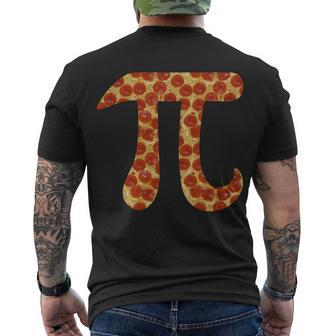 Pizza Pi Men's Crewneck Short Sleeve Back Print T-shirt - Monsterry UK