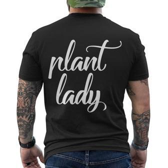Plant Lady Mom Mother Gardening Funny Tshirt Men's Crewneck Short Sleeve Back Print T-shirt - Monsterry CA