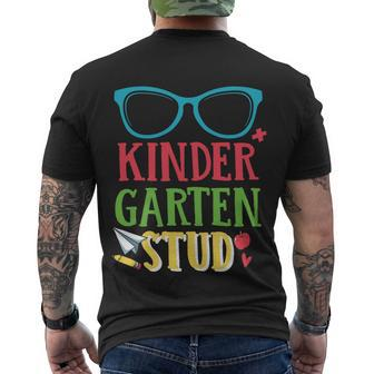 Pre Kindergarten Stud Back To School Graphic Plus Size Shirt For Student Teacher Men's Crewneck Short Sleeve Back Print T-shirt - Monsterry