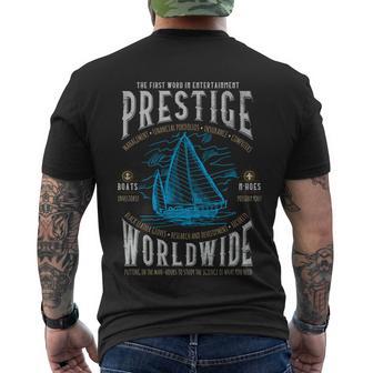 Prestige Worldwide Funny Step Brothers Boats Graphic Funny Gift Men's Crewneck Short Sleeve Back Print T-shirt - Monsterry CA