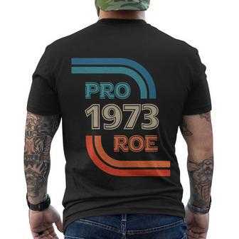 Pro Roe 1973 Roe Vs Wade Pro Choice Womens Rights Trending Tshirt Men's Crewneck Short Sleeve Back Print T-shirt - Monsterry DE