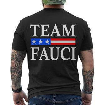 Pro Team Dr Fauci Usa Flag Men's Crewneck Short Sleeve Back Print T-shirt - Monsterry UK