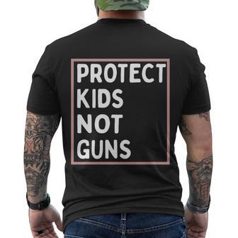 Protect Kids Not Guns End Gun Violence Uvalde Strong Men's Crewneck Short Sleeve Back Print T-shirt - Monsterry DE