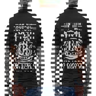 Protective Dad Grill Grilling Fathers Day Bbq V2 Men's T-shirt Back Print - Thegiftio