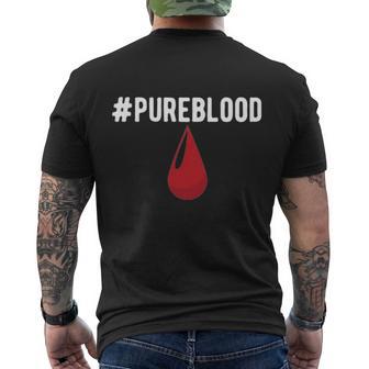 Pureblood Anti Vaccine Tshirt Men's Crewneck Short Sleeve Back Print T-shirt - Monsterry DE