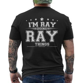 Im Ray Doing Ray Things Men's T-shirt Back Print - Thegiftio UK
