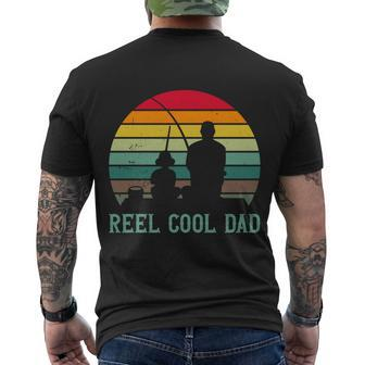 Reel Cool Dad V5 Men's Crewneck Short Sleeve Back Print T-shirt - Monsterry AU