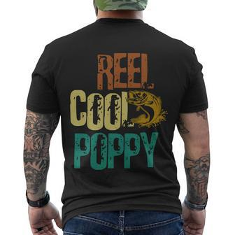 Reel Cool Poppy Vintage Fishing Men's Crewneck Short Sleeve Back Print T-shirt - Monsterry AU