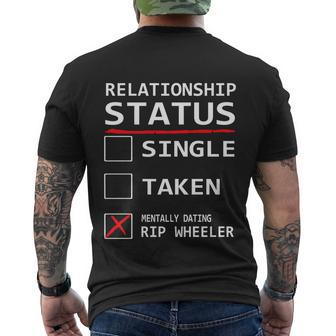 Relationship Status Rip Men's Crewneck Short Sleeve Back Print T-shirt - Monsterry