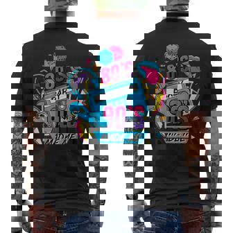 Retro 1980S 80S Baby 1990S 90S Made Me Vaporwave Nostalgia Men's T-shirt Back Print | Seseable FR