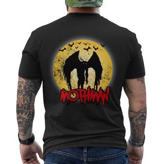 Retro Mothman Cover Men's Crewneck Short Sleeve Back Print T-shirt - Monsterry UK