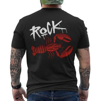 Rock Lobster Tshirt Men's Crewneck Short Sleeve Back Print T-shirt - Monsterry UK