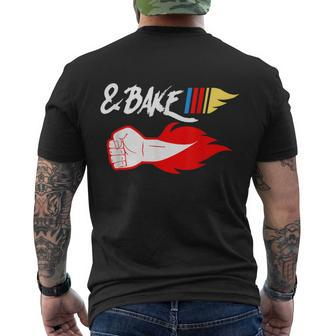 Shake And Bake Bake Men's Crewneck Short Sleeve Back Print T-shirt - Monsterry