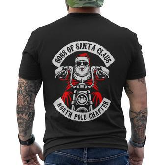 Sons Of Santa Claus Men's Crewneck Short Sleeve Back Print T-shirt - Monsterry AU