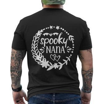Spooky Nana Halloween Quote Men's Crewneck Short Sleeve Back Print T-shirt - Monsterry