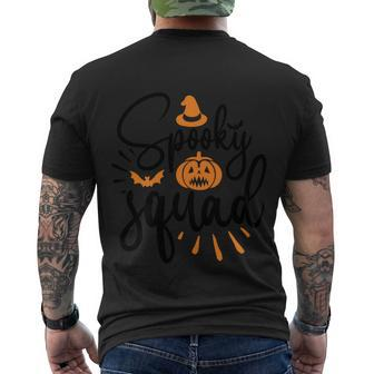 Spooky Squad Halloween Quote Men's Crewneck Short Sleeve Back Print T-shirt - Monsterry