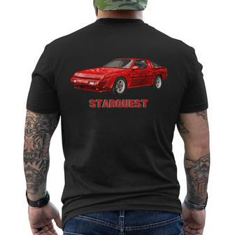 Starquest Sports Car Muscle Car Men's T-shirt Back Print - Thegiftio UK