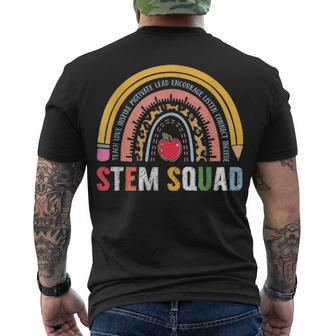 Steminist Stem Teacher Science Technology Engineering Math Men's T-shirt Back Print - Thegiftio UK