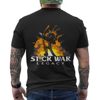 Stick War Archidon Premium Tshirt Men's Crewneck Short Sleeve Back Print T-shirt - Monsterry UK