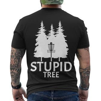 Stupid Tree Disc Golf Tshirt Men's Crewneck Short Sleeve Back Print T-shirt - Monsterry AU