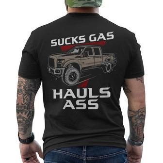 Sucks Gas Men's Crewneck Short Sleeve Back Print T-shirt - Seseable