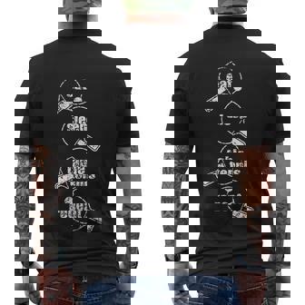 Table Tennis Table Tennis Player Table Tennis Ball Player Men's T-shirt Back Print - Thegiftio