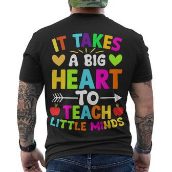 Teacher Outfit For Teacher Appreciation Cool Teacher Men's T-shirt Back Print - Seseable