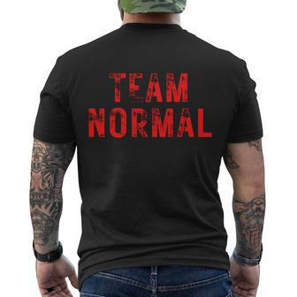 Team Normal Teamnormal Team Normal V10 Men's T-shirt Back Print - Thegiftio UK