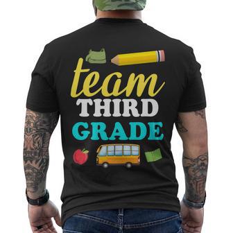 Team Third Grade V2 Men's Crewneck Short Sleeve Back Print T-shirt - Monsterry DE