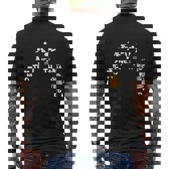 Tenting Campfire Camp Hiking Trekking Camping Men's T-shirt Back Print - Thegiftio
