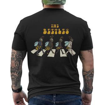 The Beetles Parody Tshirt Men's Crewneck Short Sleeve Back Print T-shirt - Monsterry DE