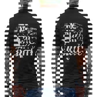 The Boo Squad Funny Halloween Quote Men's Crewneck Short Sleeve Back Print T-shirt - Monsterry