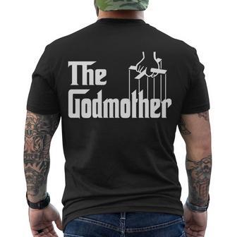 The Godmother Logo Men's Crewneck Short Sleeve Back Print T-shirt - Monsterry DE