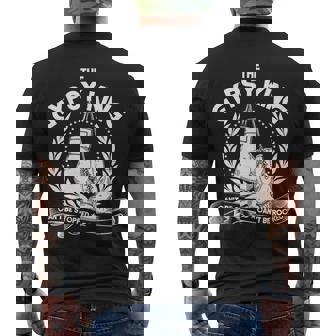 The Gypsy King Boxing Tshirt Men's Crewneck Short Sleeve Back Print T-shirt - Monsterry