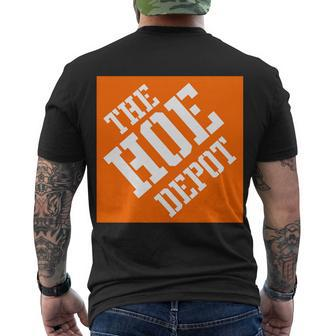 The Hoe Depot Men's Crewneck Short Sleeve Back Print T-shirt - Monsterry DE