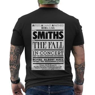 The Smiths Gig Poster Tshirt Men's Crewneck Short Sleeve Back Print T-shirt - Monsterry