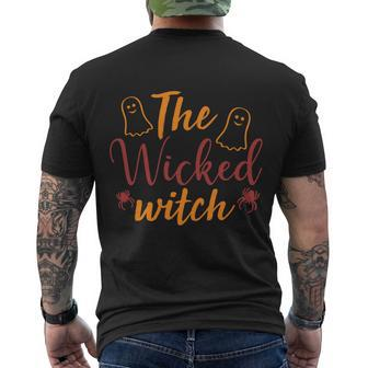 The Wicked Witch Halloween Quote Men's Crewneck Short Sleeve Back Print T-shirt - Monsterry UK