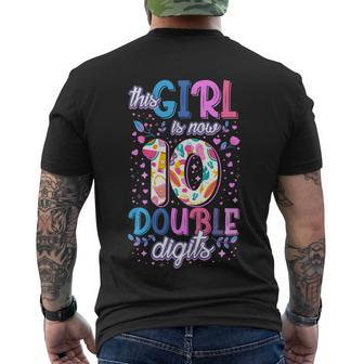 This Girl Is Now 10 Double Digits Gift Men's Crewneck Short Sleeve Back Print T-shirt - Monsterry CA