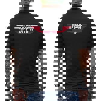 Top Dad Cool 80S 1980S Father Fathers Day Men's T-shirt Back Print - Thegiftio