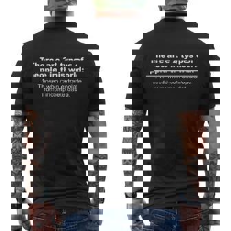 Two Types Of People Extrapolate Incomplete Data Men's Crewneck Short Sleeve Back Print T-shirt - Monsterry