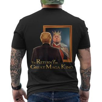 Ultra Maga Maga King The Great Maga King Tshirt V3 Men's Crewneck Short Sleeve Back Print T-shirt - Monsterry AU