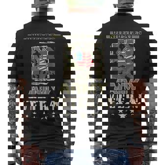 United States Army Veteran Us Army Veteran Day Men's T-shirt Back Print - Thegiftio