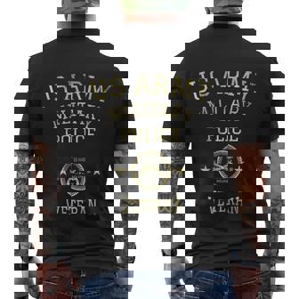 Us Army Military Police Veteran Military Retirement Men's T-shirt Back Print - Thegiftio