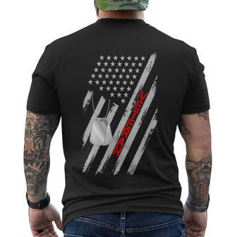 Usa Veteran Military Men's T-shirt Back Print - Thegiftio UK