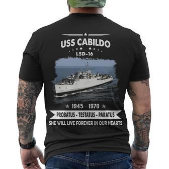 Uss Cabildo Lsd Men's Crewneck Short Sleeve Back Print T-shirt - Monsterry AU