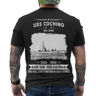 Uss Cochino Ss Men's Crewneck Short Sleeve Back Print T-shirt - Monsterry CA