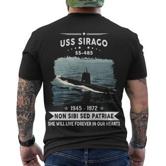 Uss Sirago Ss Men's Crewneck Short Sleeve Back Print T-shirt - Monsterry CA