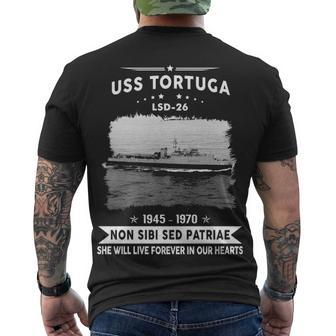 Uss Tortuga Lsd Men's Crewneck Short Sleeve Back Print T-shirt - Monsterry AU