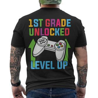 Video Gamer Graduation Student Teacher Last Day School Kids Men's T-shirt Back Print - Seseable